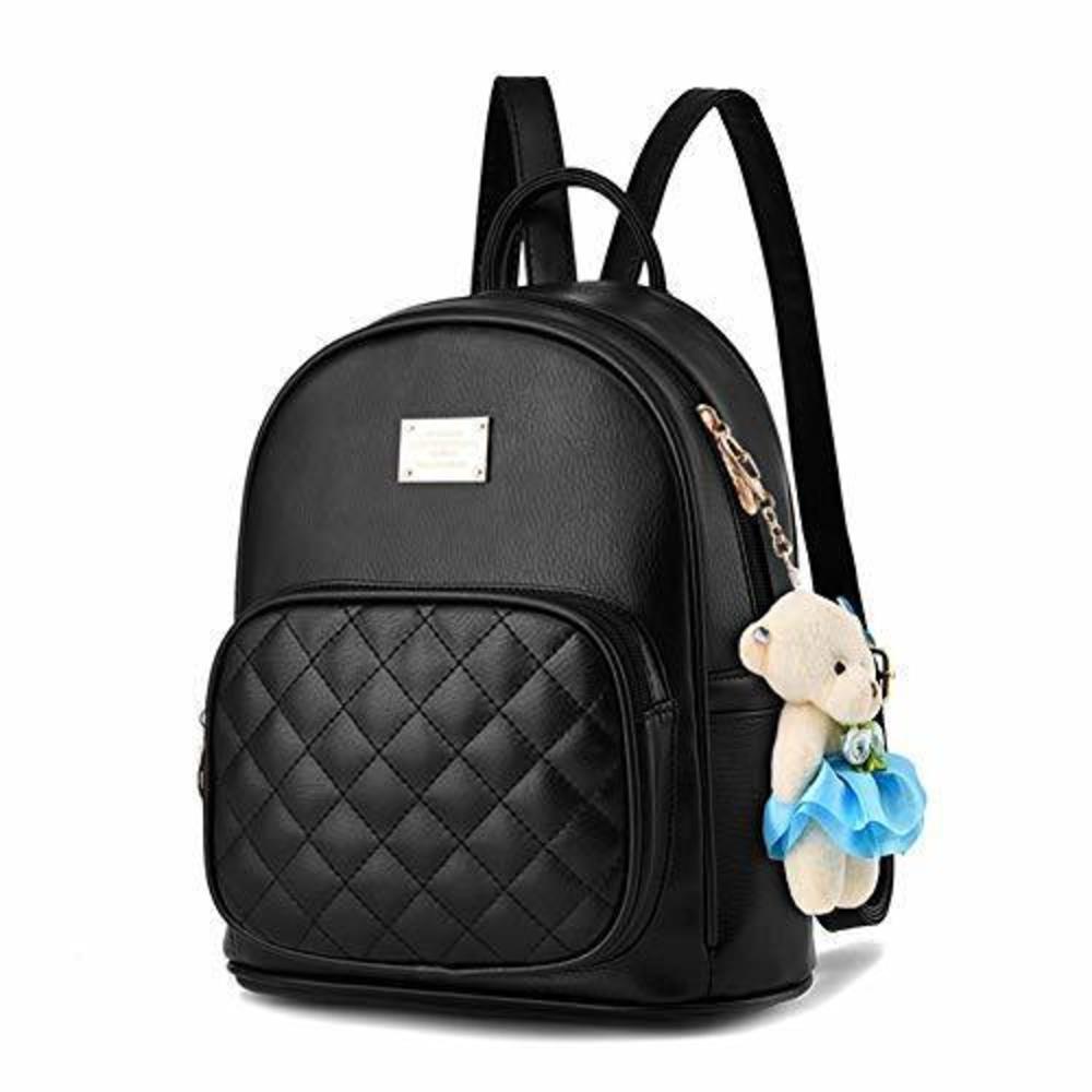 Textured Backpack Bag Satchel School Bags Travel Daypacks For Teen Girls